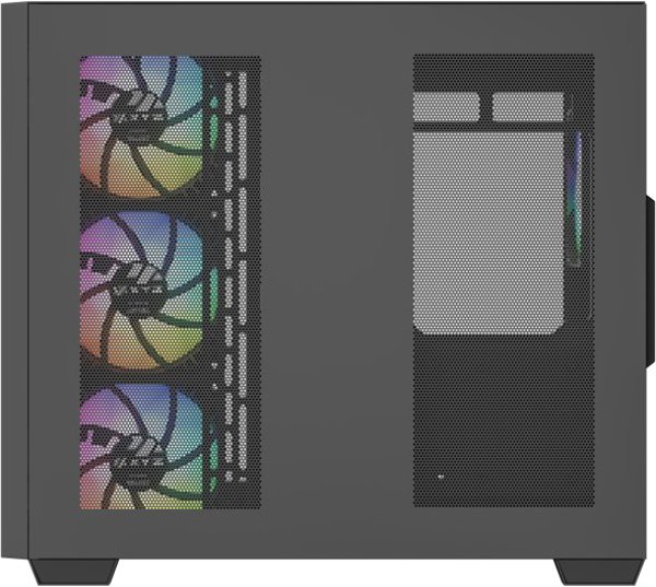 Obudowa XYZ PC GEAR Qubex ARGB czarna (X-CS-QUBEX-B)