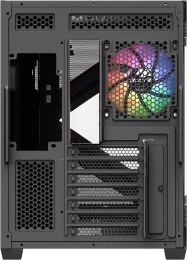 Obudowa XYZ PC GEAR Qubex ARGB czarna (X-CS-QUBEX-B)