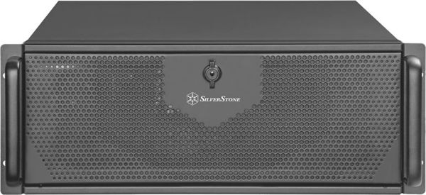SilverStone RM42-502 Rackmount Server Case, 4U, Μαύρο (SST-RM42-502)