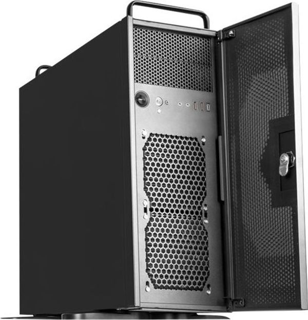 SilverStone RM42-502 Rackmount Server Case, 4U, Μαύρο (SST-RM42-502)