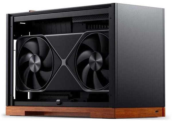 Obudowa Jonsbo T9 Black obudowa komputerowa, mini obudowa, ITX, PCIe 5.0 kabel riser - czarny