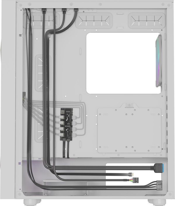 Κουτί Genesis Diaxid 605 ARGB λευκό (NPC-2173)