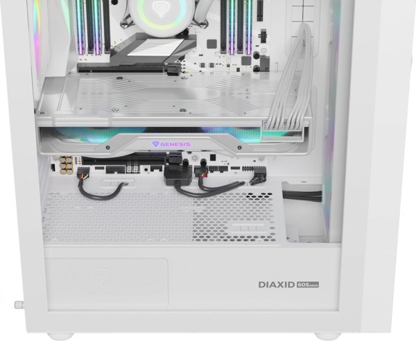 Κουτί Genesis Diaxid 605 ARGB λευκό (NPC-2173)
