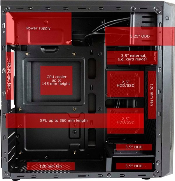Obudowa LC-Power 7040B (LC-7040B-ON)