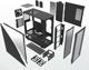 Thermaltake Divider 300 TG Mid Tower Κουτί Υπολογιστή - Black