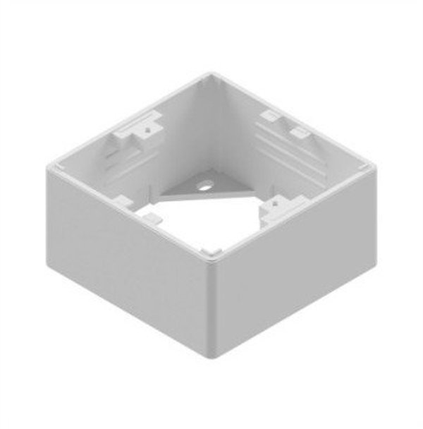 Επιτοίχια Κουτί EasyLan preLink / fixLink λευκό, 80x80x42 mm RAL 9010