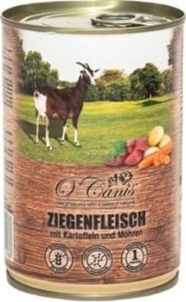 O’Canis O'CANIS Koza z ziemniakami, pietruszka i marchewka - mokra karma dla psa - 400 g