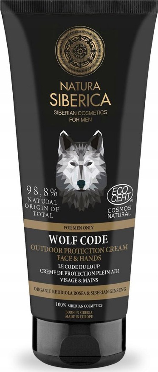 Wolf Code Προστατευτική Κρέμα Προσώπου Και Χεριών Για Κάθε Καιρό, 80 ml