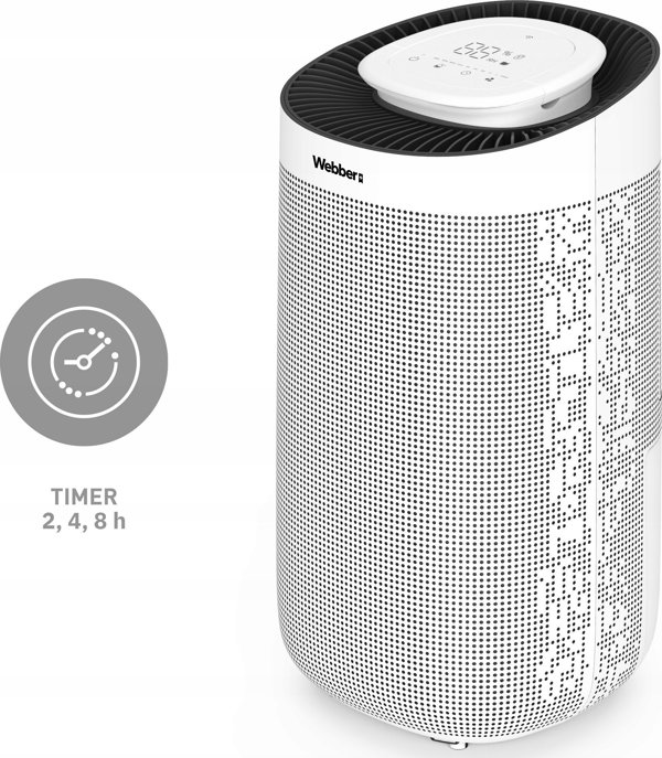 Αποστειρωτής αέρα Webber Weber DEC500 Wi-Fi λευκός