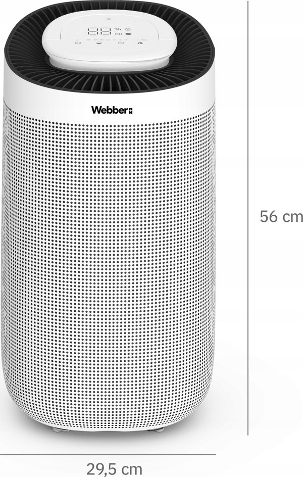Αποστειρωτής αέρα Webber Weber DEC500 Wi-Fi λευκός