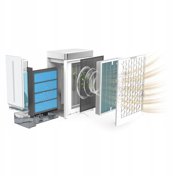 Καθαριστής και Υγραντήρας Αέρα Webber AP9750 SMART AI WIFI 100W 57m²