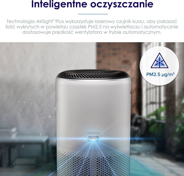 Levoit Core 400S Καθαριστής Αέρα με Φίλτρο HEPA H13, Τεχνολογία ARC™ και QuietKEAP™, 24dB, Λευκό