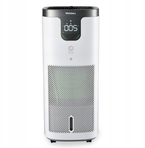 Oczyszczacz powietrza Webber APEH11003 WIFI HEPA 12 UV Jonizator Nawilzacz