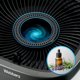 Oczyszczacz powietrza Webber APEH11003 WIFI HEPA 12 UV Jonizator Nawilzacz