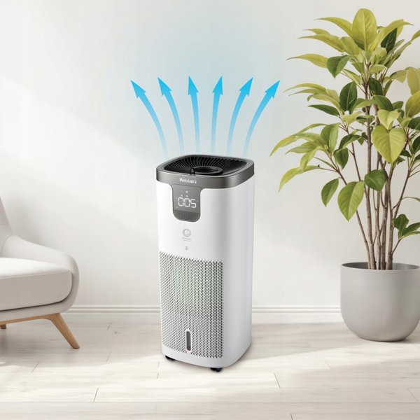 Oczyszczacz powietrza Webber APEH11003 WIFI HEPA 12 UV Jonizator Nawilzacz