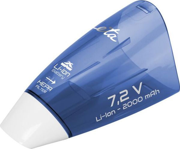 Eta Verto 1442 90000 Χειροκίνητη Ηλεκτρική Σκούπα, 7.2V Li-ion, Για Ξηρό & Υγρό Καθαρισμό