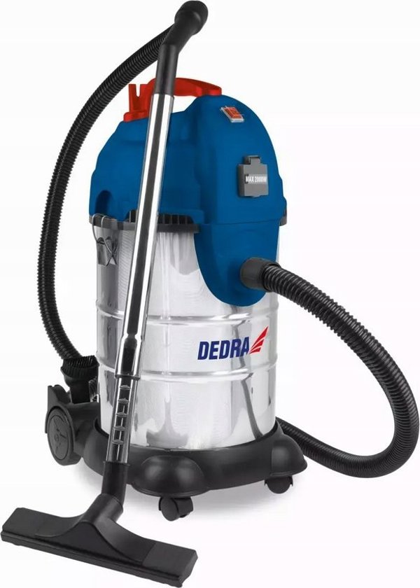 Βιομηχανική Ηλεκτρική Σκούπα Dedra DED6606 CLEANTEC, Κινητός Συλλέκτης Σκόνης