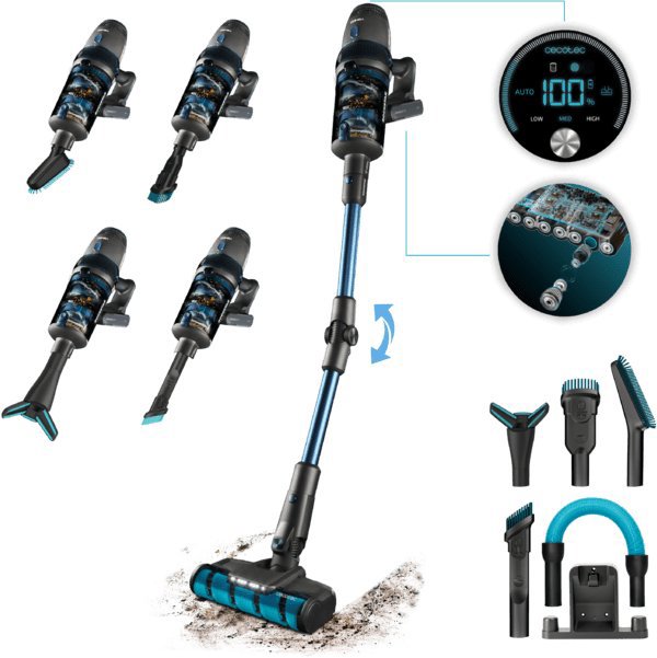Σκούπα όρθια CECOTEC Conga Rockstar 11500 Odyssey ErgoFlex