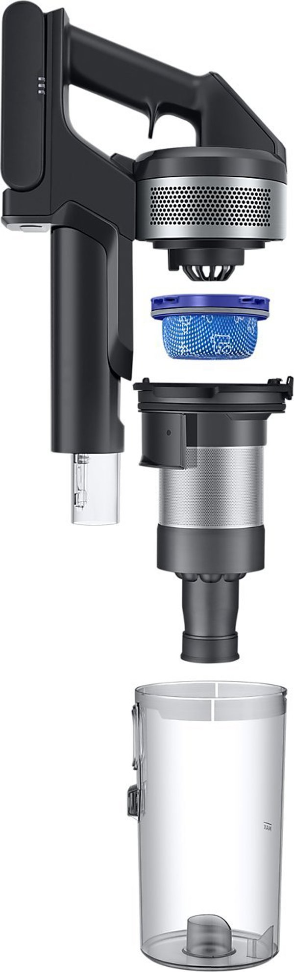 Samsung Jet 75E Complete VS20B75ACR5/GE Όρθια Ηλεκτρική Σκούπα Stick 200W