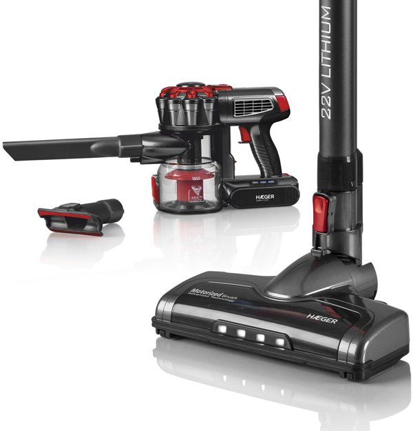Odkurzacz pionowy Haeger VC-22V.049A Jupiter II 22.2V Odkurzacz bezprzewodowy