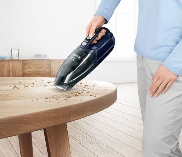 Bosch BHN20L Χειροκίνητη Ασύρματη Ηλεκτρική Σκούπα Χειρός, Επαναφορτιζόμενη για Σπίτι & Αυτοκίνητο