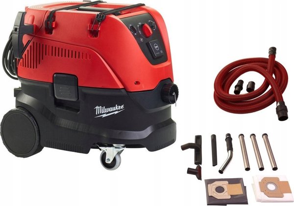 Milwaukee Επαγγελματική ηλεκτρική σκούπα MILWAUKEE.VACUUM CLEANER AS-30LAC 1200W 30L 250mBar CLASS L