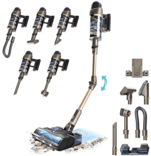 Odkurzacz pionowy Cecotec CongA Rockstar 12500 Stellar AquaPet Flex Odkurzacz pionowy