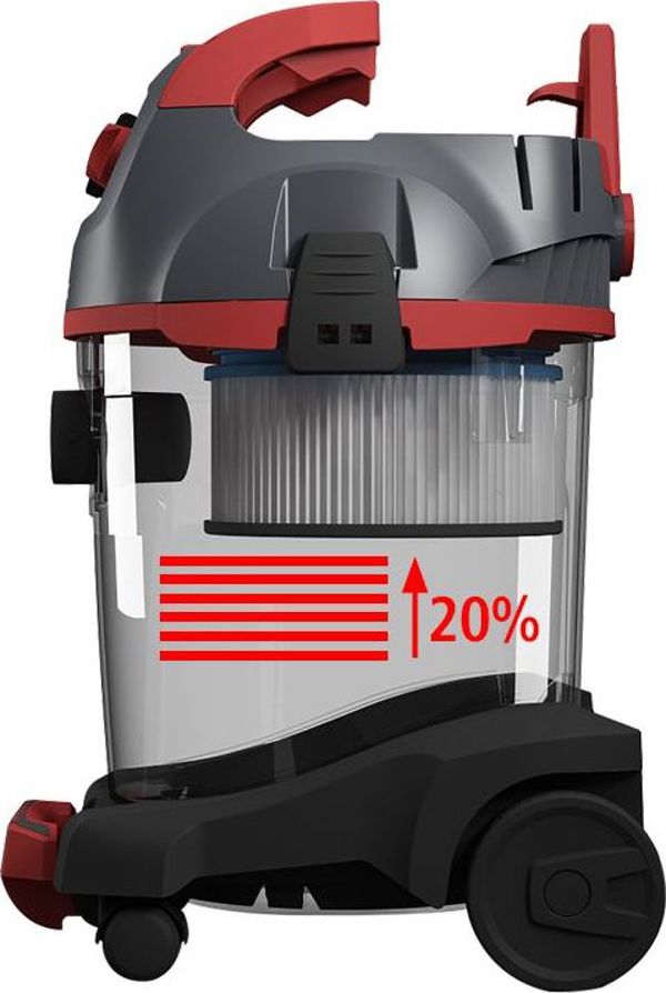 Starmix NSG uClean ARDL-1445 EHP Βιομηχανική Ηλεκτρική Σκούπα Εργαλείων με Αυτόματο Καθαρισμό Φίλτρου 45lt
