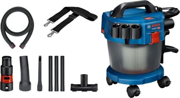 Bosch GAS 18V-10 L Βιομηχανική Σκούπα Υγρών & Στερεών 18V, Χωρητικότητα 6L, Solo (06019C6302)