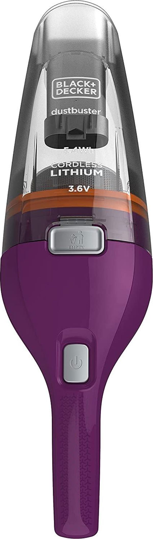Black & Decker NVC115W-QW Επαναφορτιζόμενη Σκούπα Χειρός 3.6V, Χωρητικότητας 0.385L
