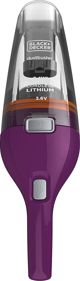 Black & Decker NVC115W-QW Επαναφορτιζόμενη Σκούπα Χειρός 3.6V, Χωρητικότητας 0.385L