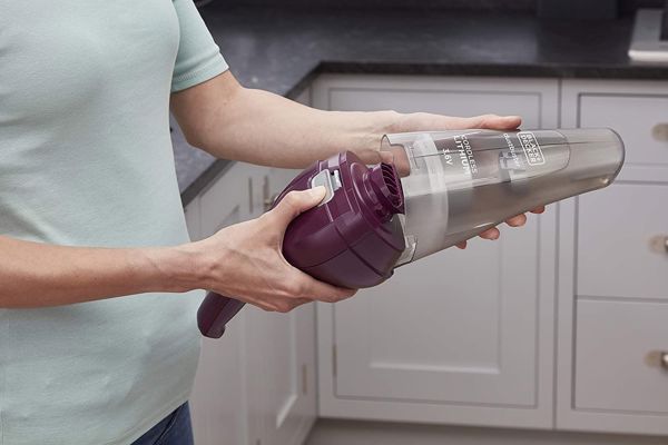 Black & Decker NVC115W-QW Επαναφορτιζόμενη Σκούπα Χειρός 3.6V, Χωρητικότητας 0.385L