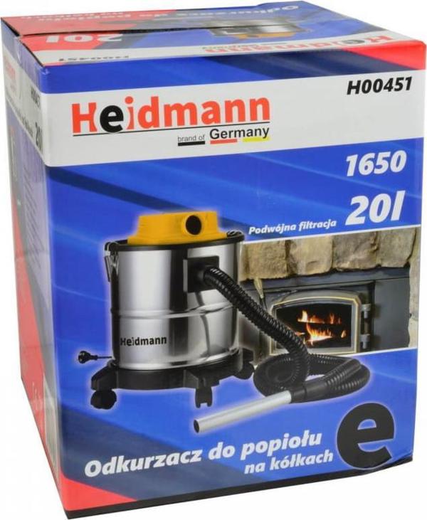 Geko Ηλεκτρική Σκούπα Στάχτης 20L με Ρόδες H00451