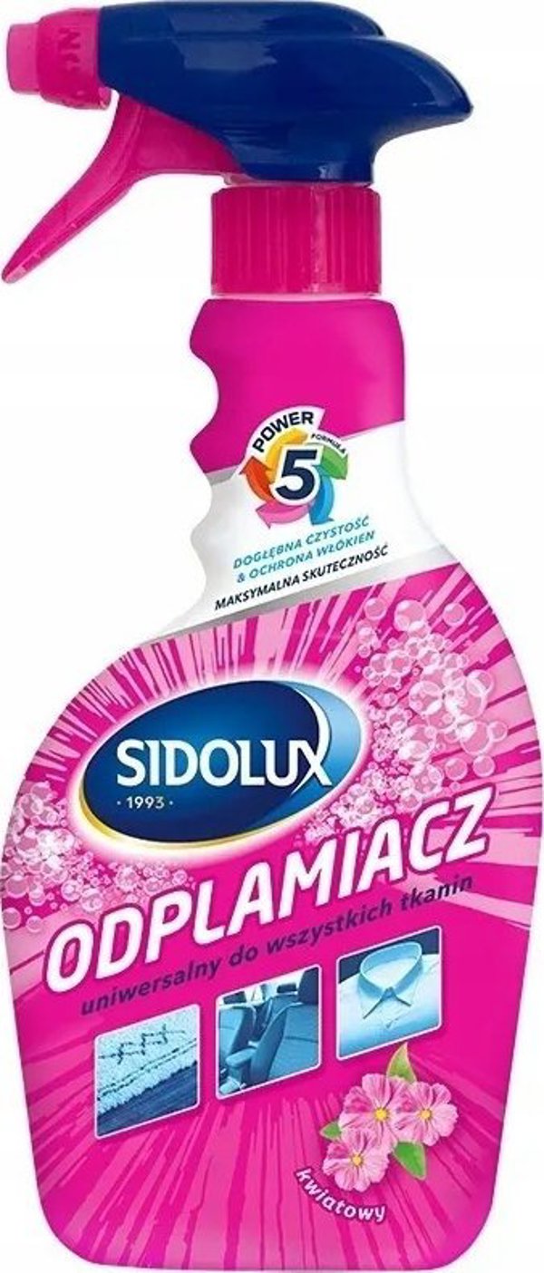 Sidolux Αφαιρετικό Λεκέδων Spray Λουλουδάτο Άρωμα 500ml