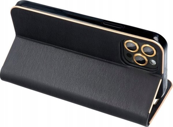 OEM Kabura LUNA Book Gold do XIAOMI Redmi NOTE 13 PRO 5G czarny