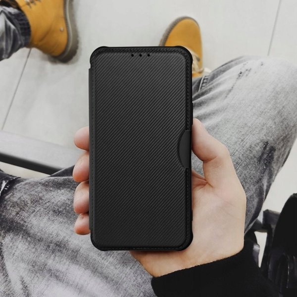 OEM Θήκη RAZOR Book για IPHONE 16 Pro Max μαύρο