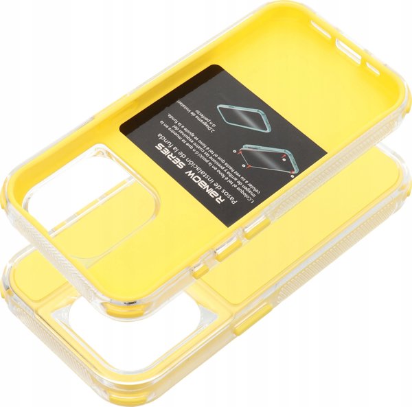 OEM Θήκη MATRIX για IPHONE 15 Pro κίτρινο