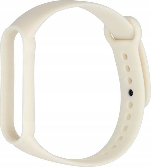 OEM Λουράκι σιλικόνης για XIAOMI Mi Band 5 / 6 / 7 κρεμ (11)