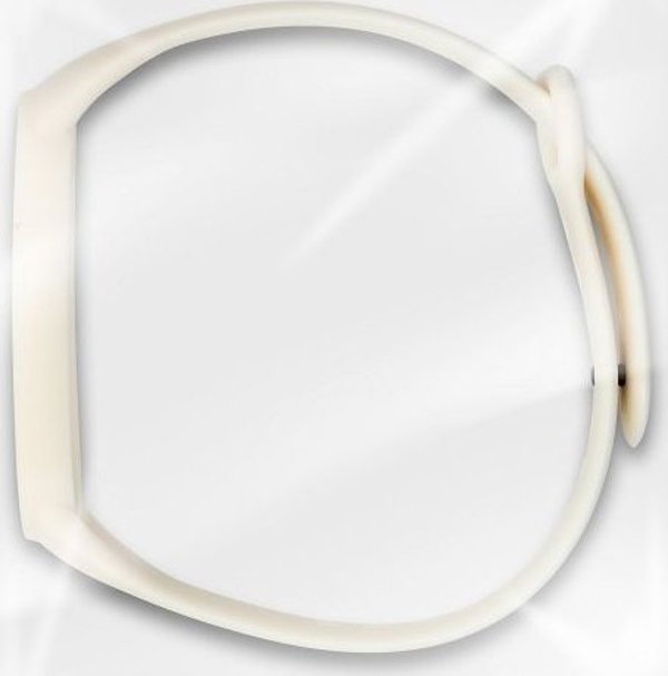 OEM Λουράκι σιλικόνης για XIAOMI Mi Band 5 / 6 / 7 κρεμ (11)