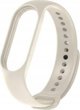OEM Λουράκι σιλικόνης για XIAOMI Mi Band 5 / 6 / 7 κρεμ (11)