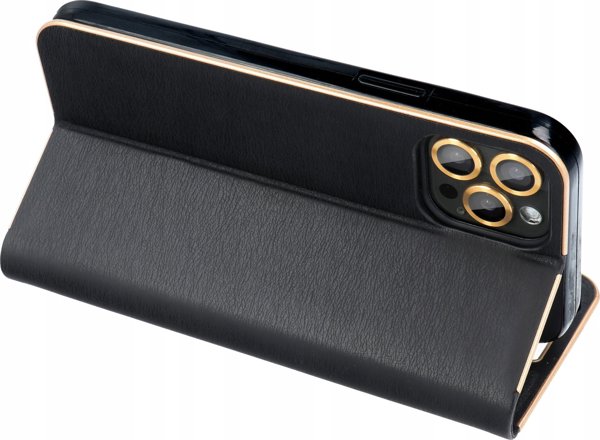 OEM Kabura LUNA Book Gold do SAMSUNG A34 5G czarny