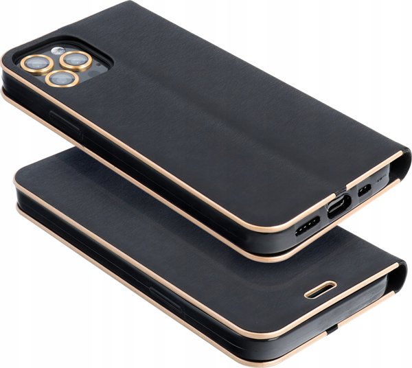 OEM Kabura LUNA Book Gold do SAMSUNG A34 5G czarny