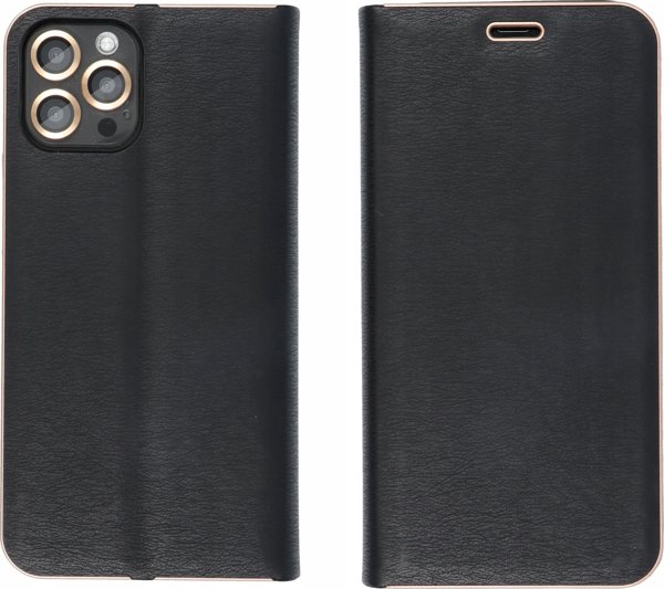 OEM Kabura LUNA Book Gold do SAMSUNG A34 5G czarny