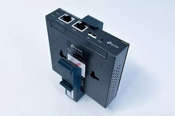 OEM TP-Link D-TPDIN100 Držák na DIN lištu pro OC200, SF1005xx, SG105xx, SG1005xx, šedý