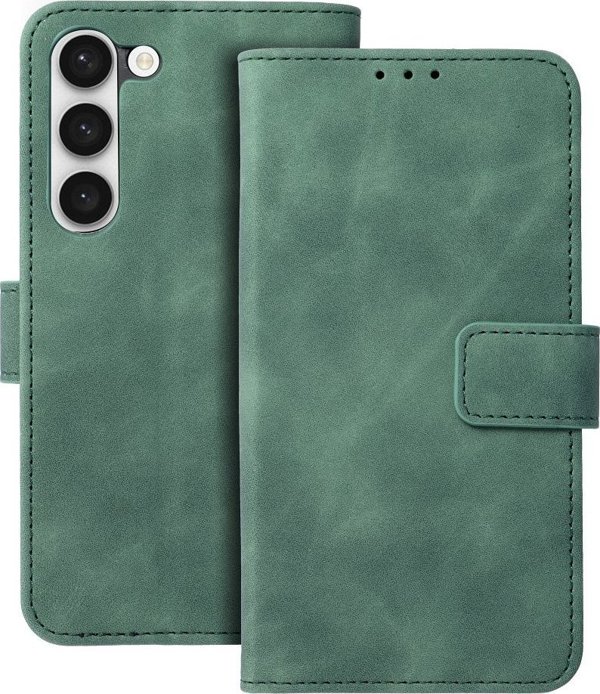Θήκη βιβλίου OEM TENDER για SAMSUNG Galaxy S23 πράσινη 13089627 5903396186325