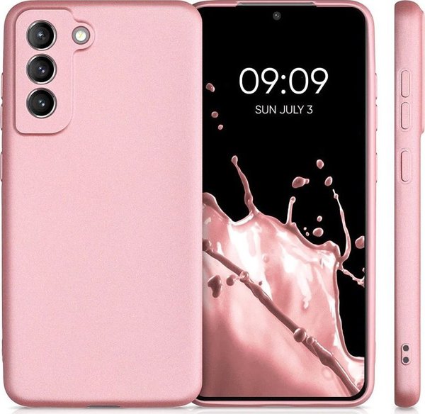 OEM Θήκη METALLIC για SAMSUNG A54 5G ροζ