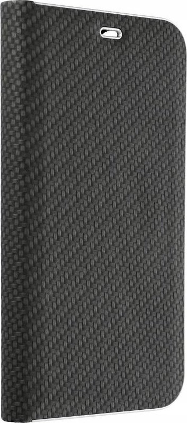 OEM Kabura LUNA Book Carbon do IPHONE 14 czarny