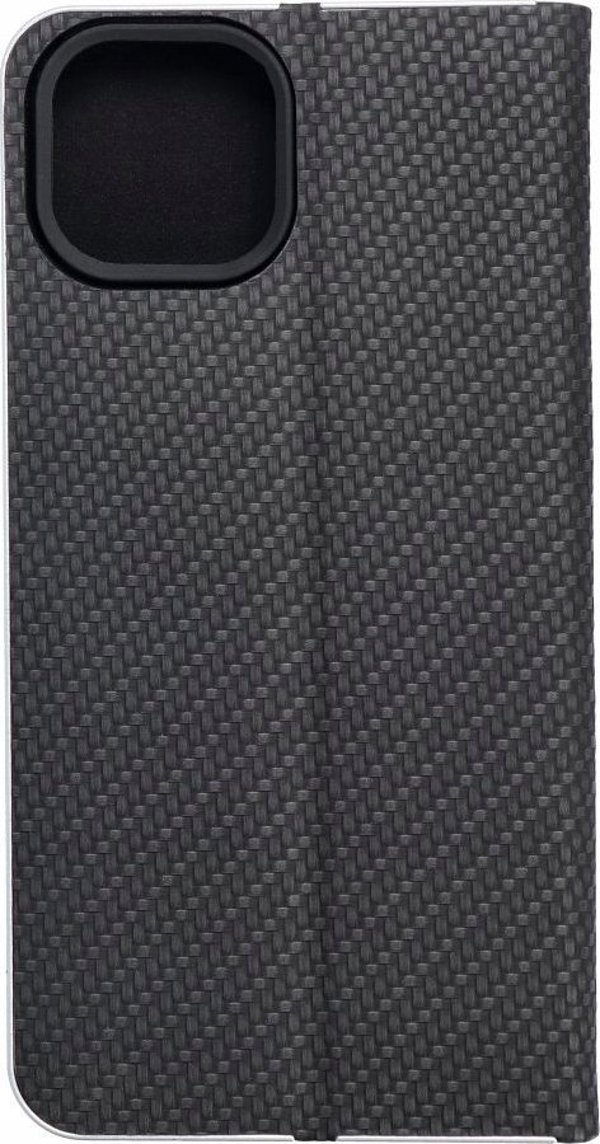 OEM Kabura LUNA Book Carbon do IPHONE 14 czarny