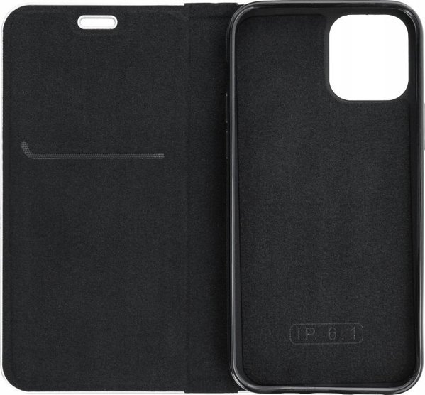 OEM Kabura LUNA Book Carbon do IPHONE 14 czarny