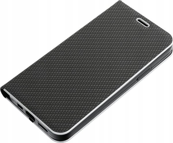 OEM Kabura LUNA Book Carbon do IPHONE 14 czarny